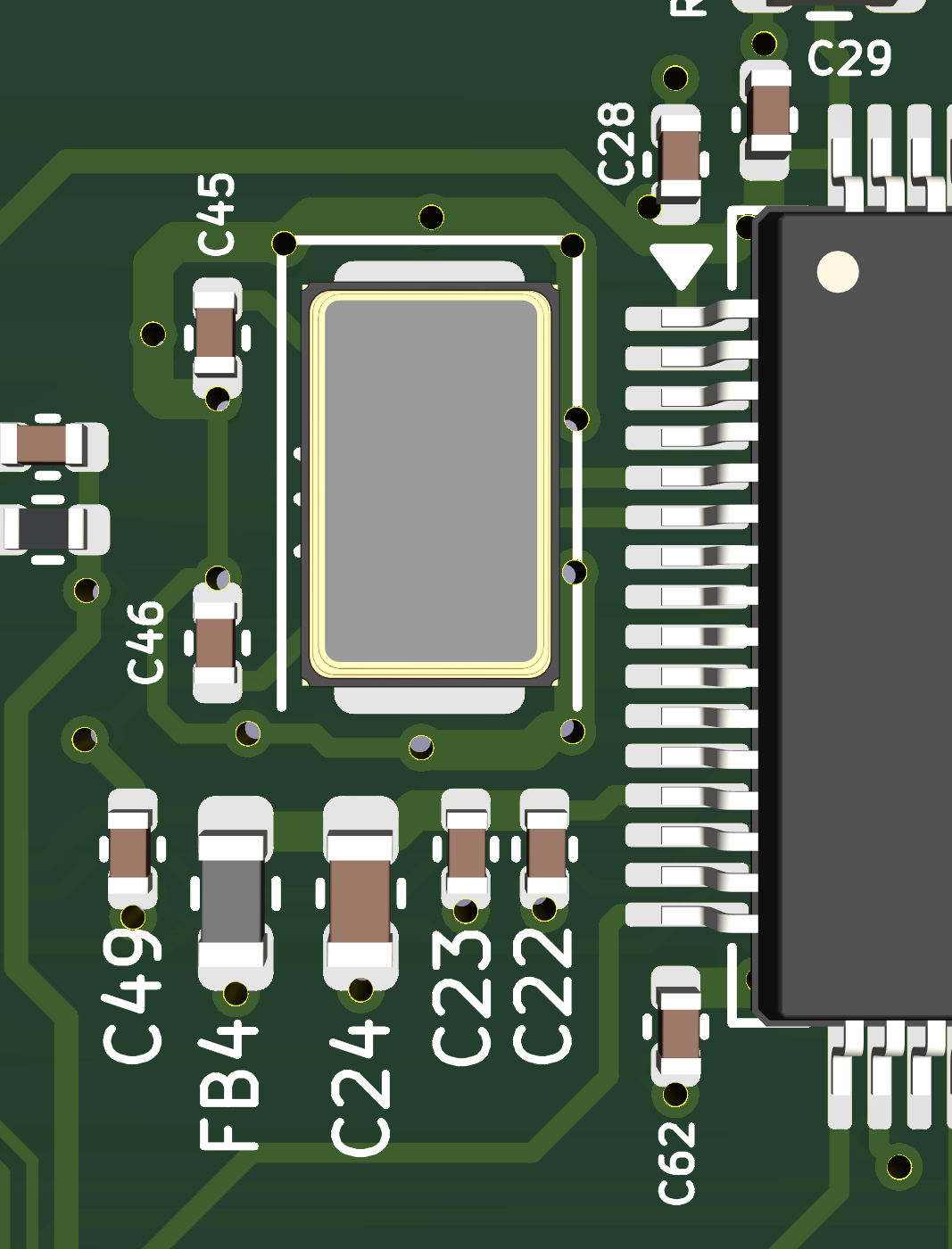 Detalle de PCB 